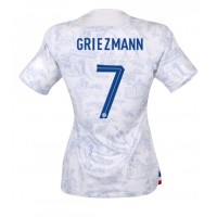 Frankrig Antoine Griezmann #7 Udebanetrøje Dame VM 2022 Kortærmet